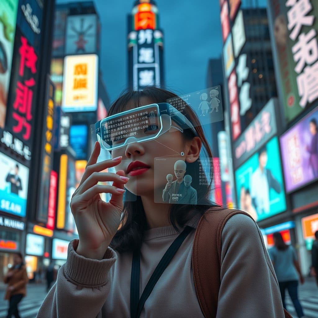 Advanced storytelling techniques like AR and VR in action.