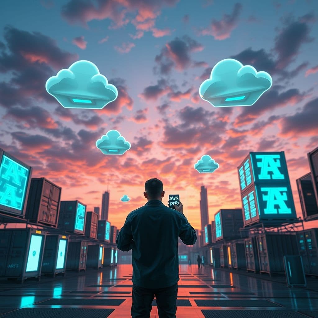 A developer deploying a web app to the cloud.