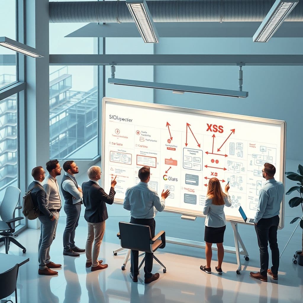 Illustration of threat modeling in action.