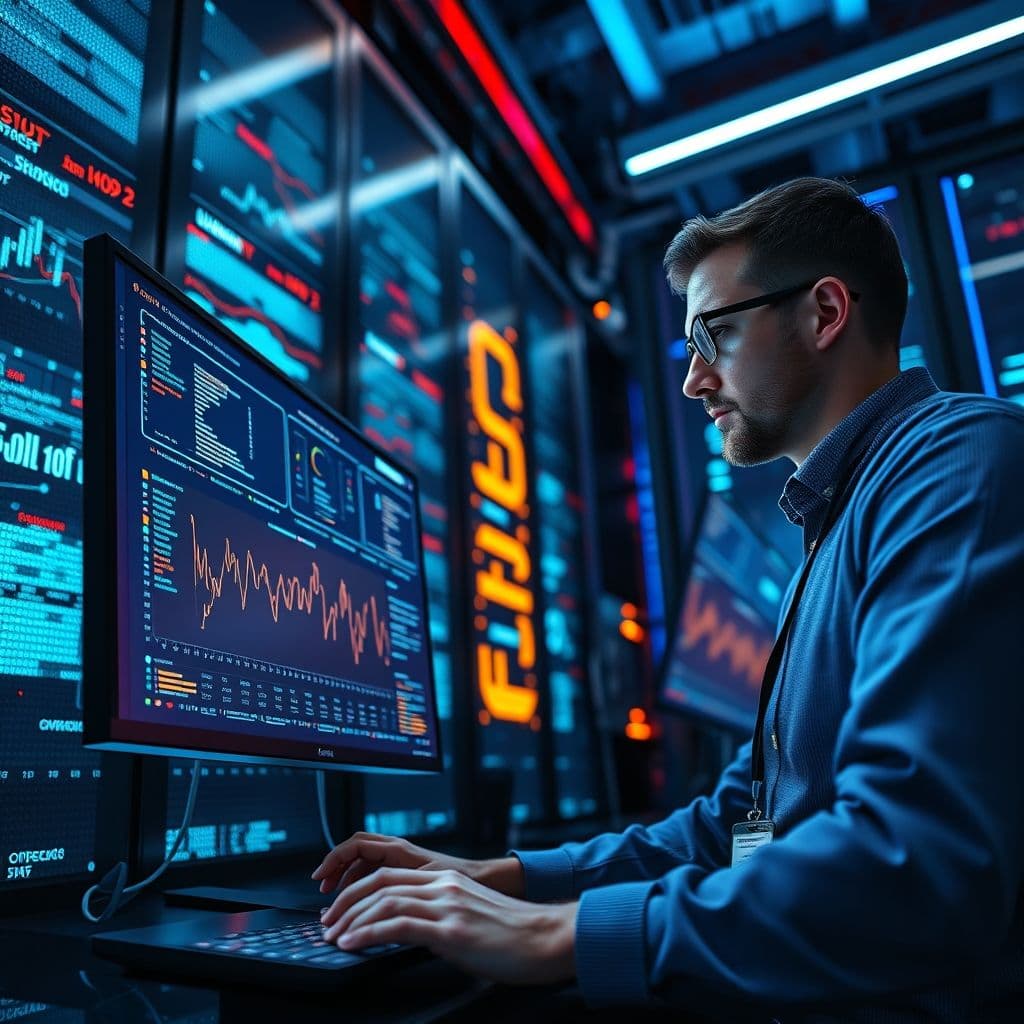 A cybersecurity professional configuring a Web Application Firewall.