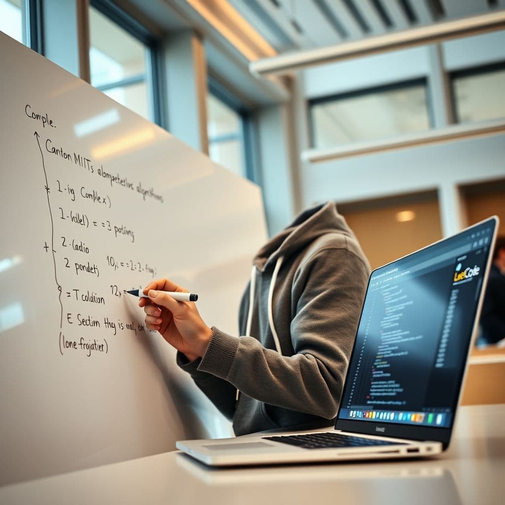 A student preparing for a technical interview with coding problems.