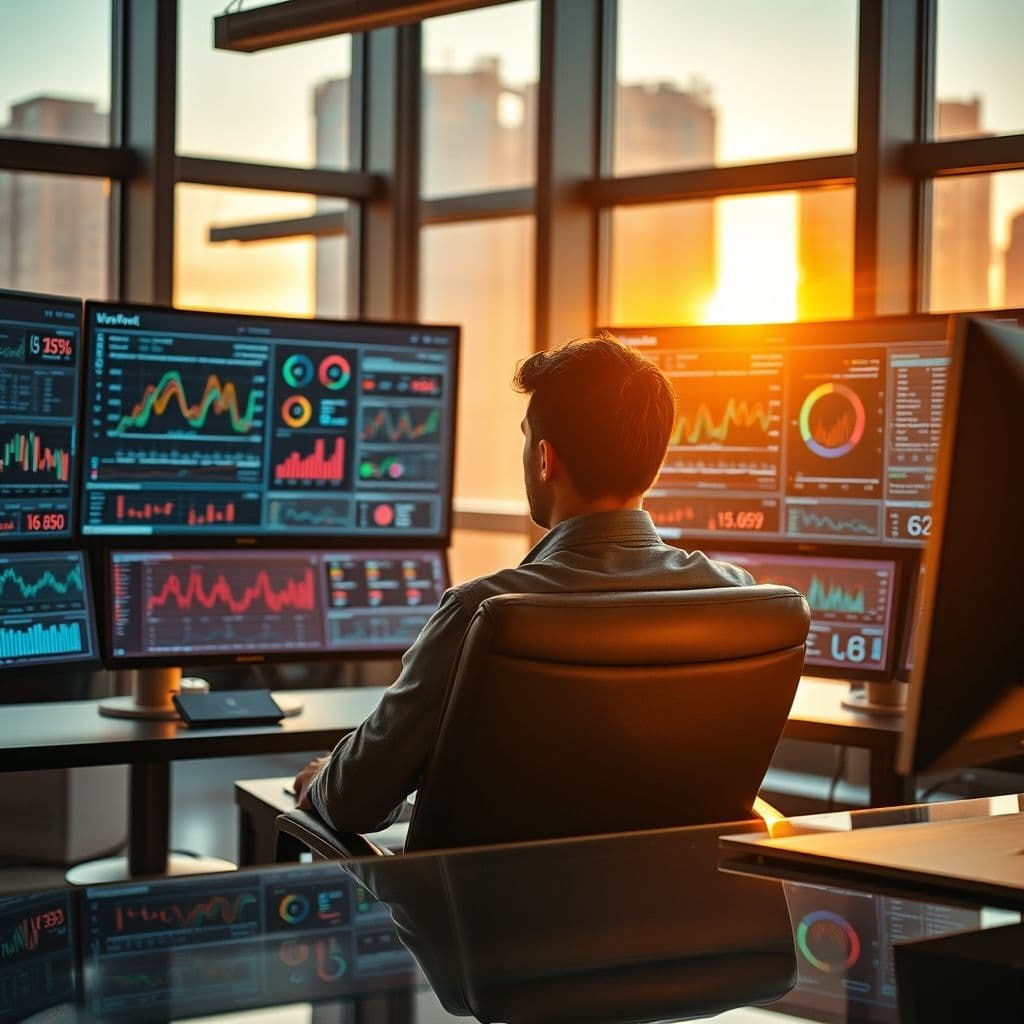 A professional Revenue Operations Analyst working with data visualization tools and CRM systems.