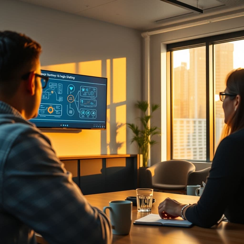 A Field CTO explaining technology strategy to a client.