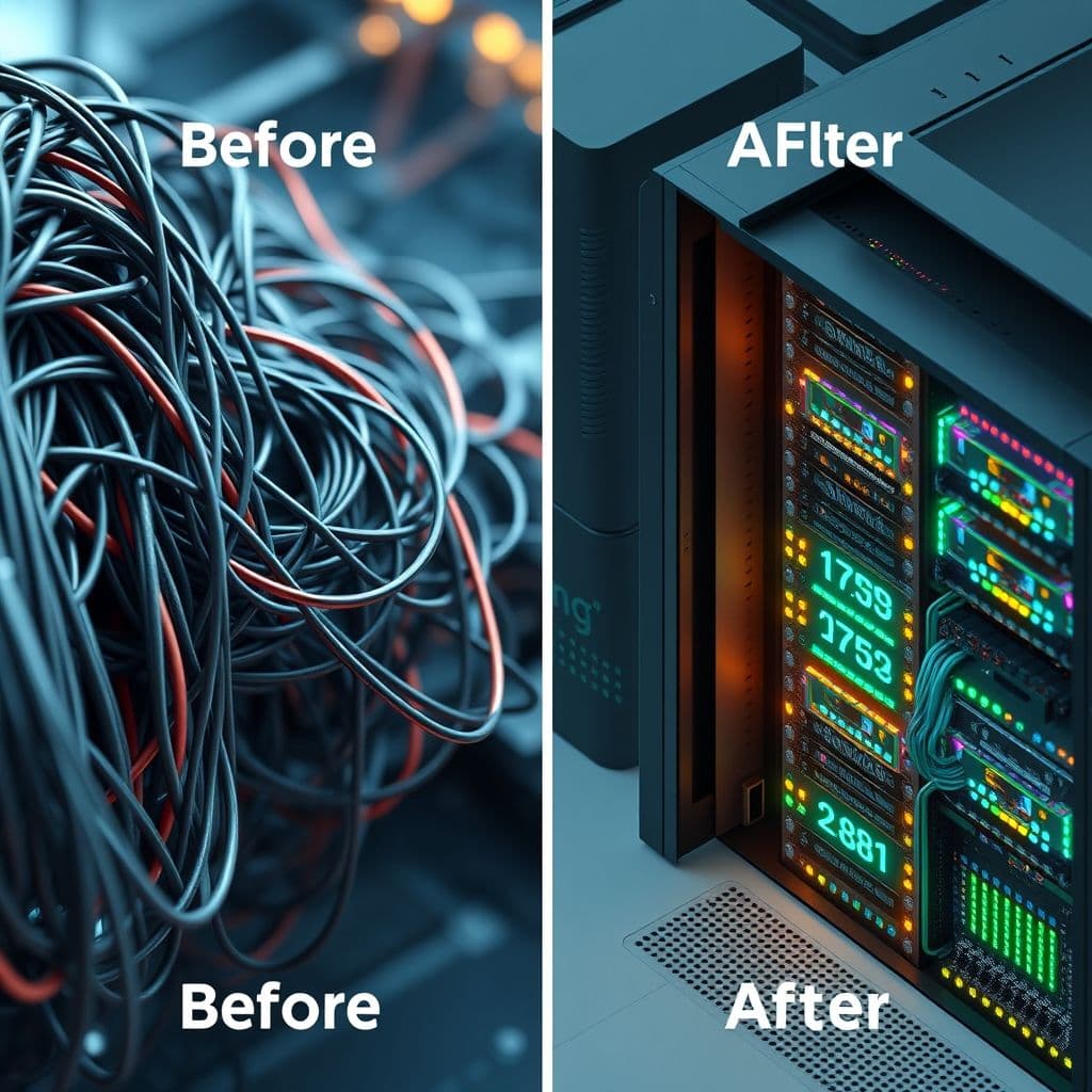 Data cleaning process visualized.